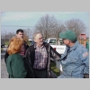 Belinda Wilkins, Brent Summers, Gordon Weddle and Glenn Datilio discussing the tree planting operation.